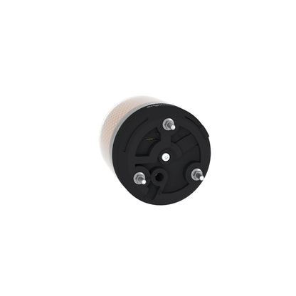 Rotating Beacon, 100 MM, Orange, With Buzzer 70…90 Db, 100...230 V AC Schneider Electric XVR3M05S