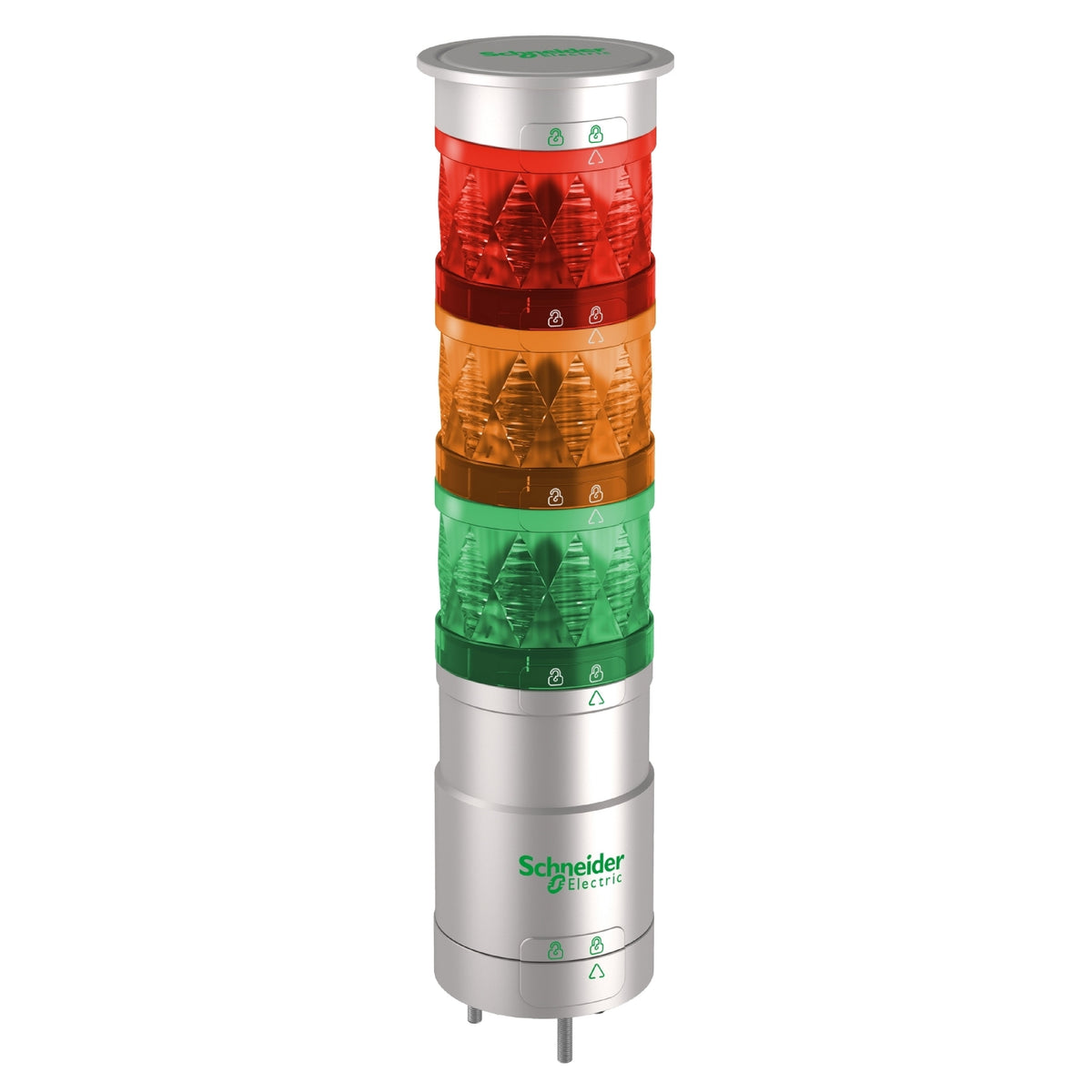 Ø 60 MM Illuminated LED Unit-Steady-Green-IP65-24 V AC/DC ((*)) Schneider Electric XVUC23