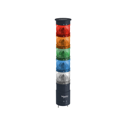 Ø 60 MM Illuminated LED Unit-Steady-Blue-IP65-24 V AC/DC ((*)) Schneider Electric XVUC26