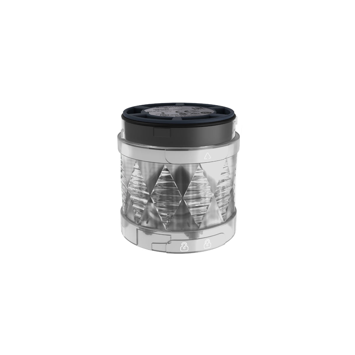 Ø 60 MM Illuminated LED Unit-Steady-White-IP65-24 V AC/DC ((*)) Schneider Electric XVUC27