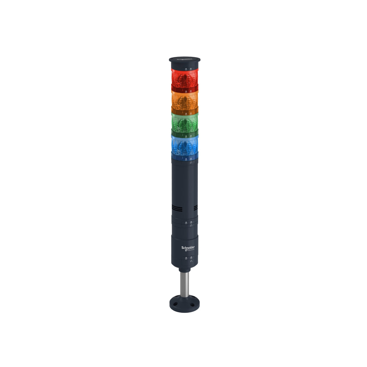 Ø60 mm LED Unit-Steady/Flash/Rotate, Multicolor Unit, IP65,24 VCA/DC ((*)) Schneider Electric XVUC29