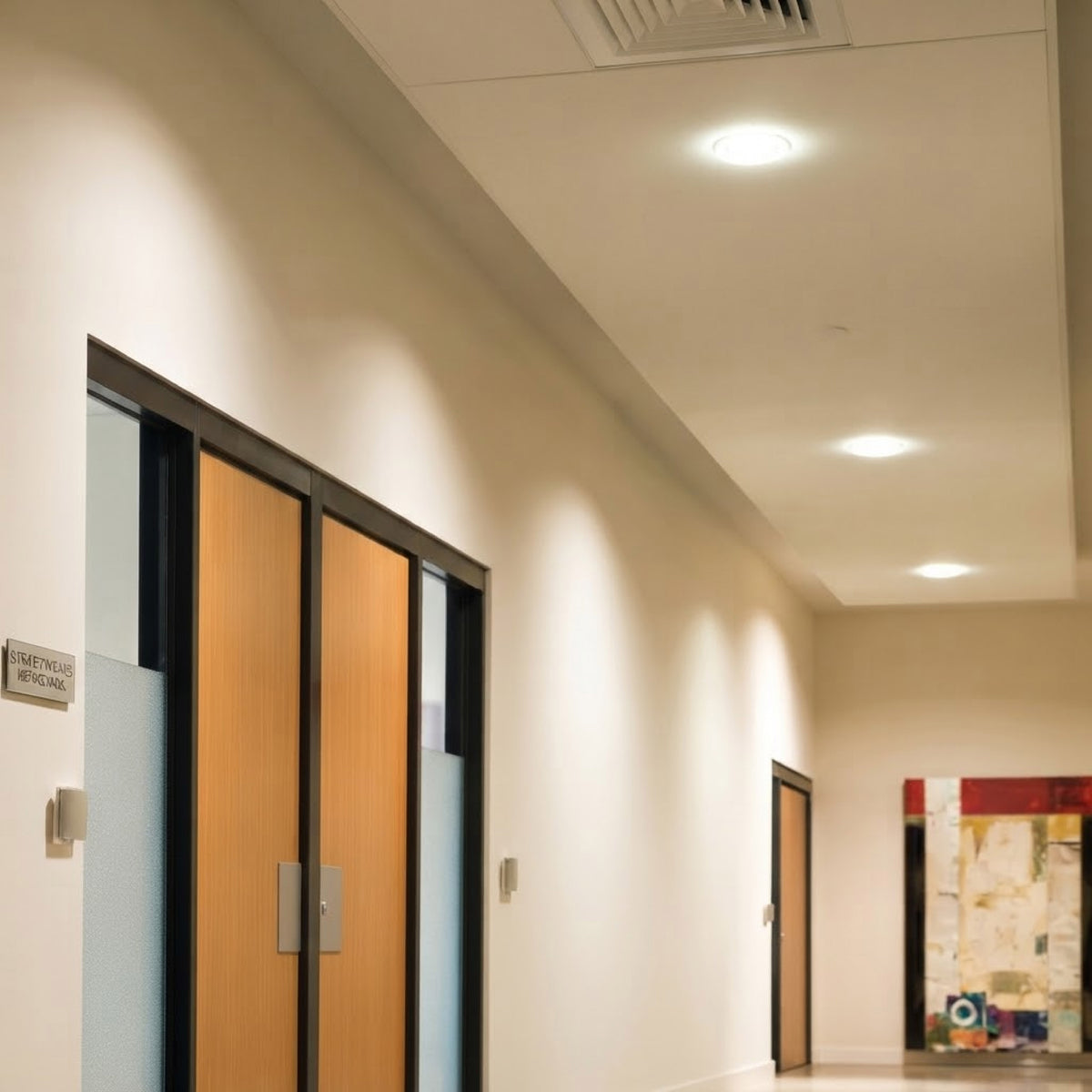 Lámpara de techo LED Empotrable para interior Luz Neutra 6W  Blanco Tecnolite