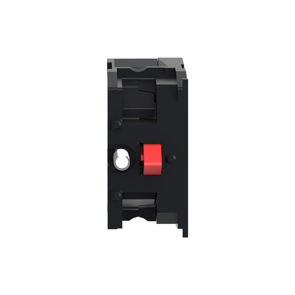 Bloque de Contactos, Easy Harmony XA2, Contacto Único, para Cabezal de 22 MM, Terminal Faston, 1NC Schneider Electric ZA2EE102