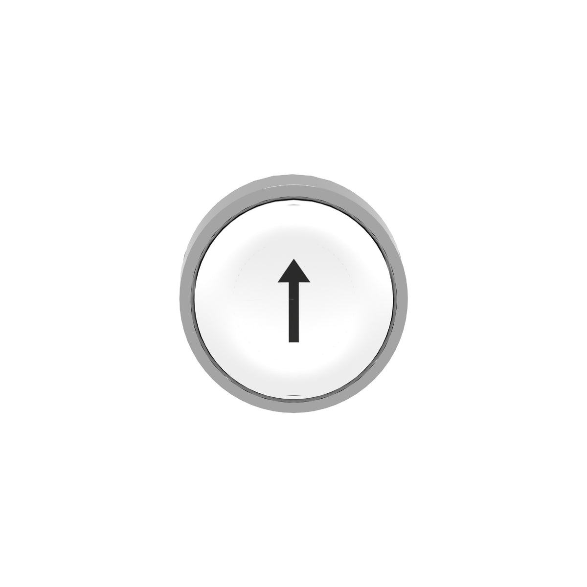 Cabeza de Pulsador-Ø 22-Blanco-Flecha Hacia Arriba Schneider Electric ZB4BA334