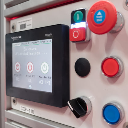 Cabeza de Pulsador-Ø 22-Rojo Schneider Electric ZB4BA4