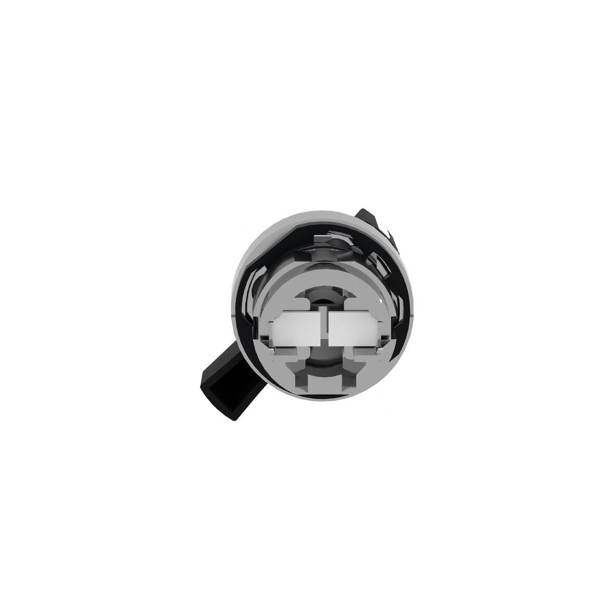 Cabeza Selector -2 Posiciones-Ø 22-Negro Schneider Electric ZB4BJ2