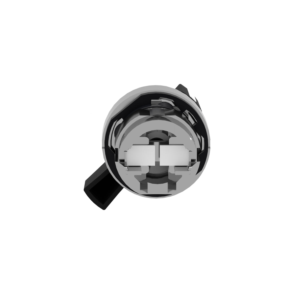 Cabeza Selector -2 Posiciones-Ø 22-Negro Schneider Electric ZB4BJ4