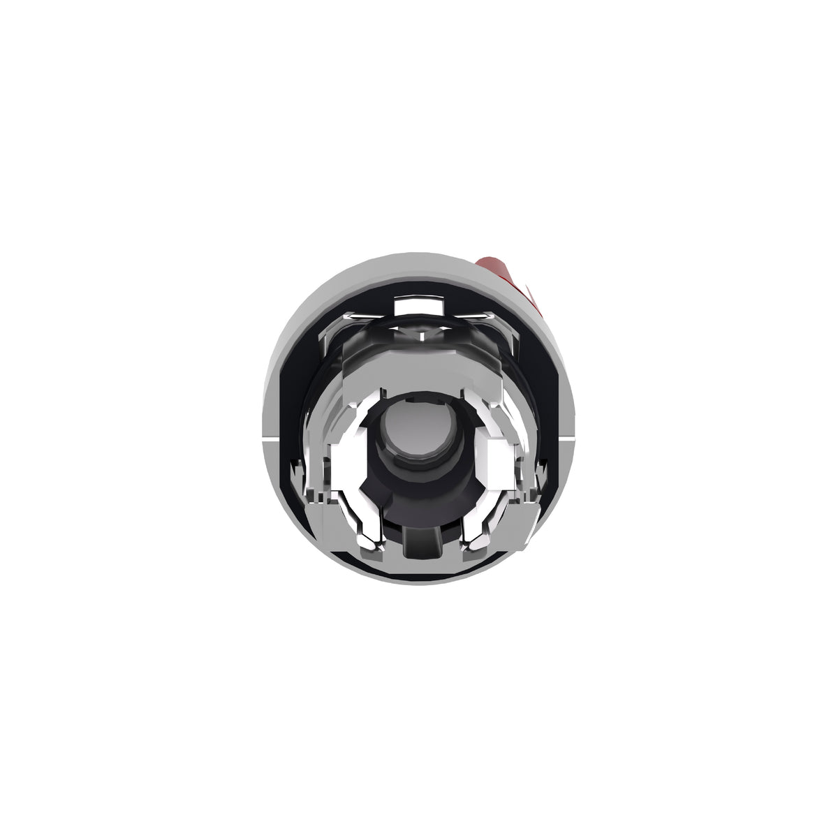 Cabeza Selector Iluminado -2 Posiciones-Ø 22-Rojo Schneider Electric ZB4BK1243