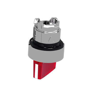 Cabeza Selector Iluminado -2 Posiciones-Ø 22-Rojo Schneider Electric ZB4BK1243