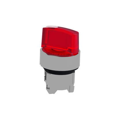 Cabeza Selector Iluminado -2 Posiciones-Ø 22-Rojo Schneider Electric ZB4BK1243