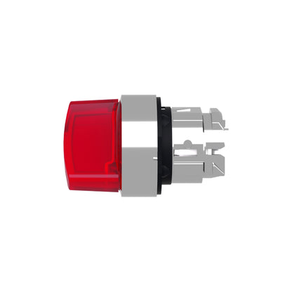 Cabeza Selector Iluminado -2 Posiciones-Ø 22-Rojo Schneider Electric ZB4BK1243