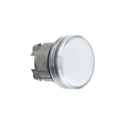 Cabeza Piloto Luminoso-Ø 22-Redonda-Lentes Lisas Blancas Schneider Electric ZB4BV01