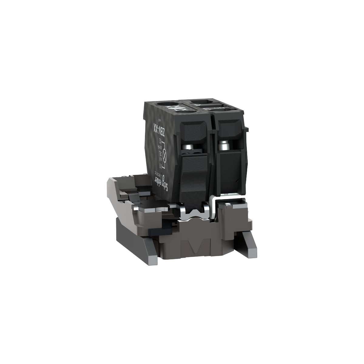 Cuerpo Pulsador Luminoso-Ø 22-Base Ba 9 S 1 Na Schneider Electric ZB4BW061