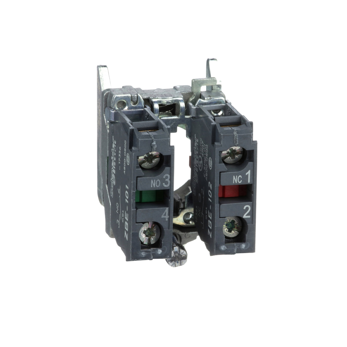 Cuerpo Pulsador-Ø 22-1 Na + 1 NC Schneider Electric ZB4BZ105