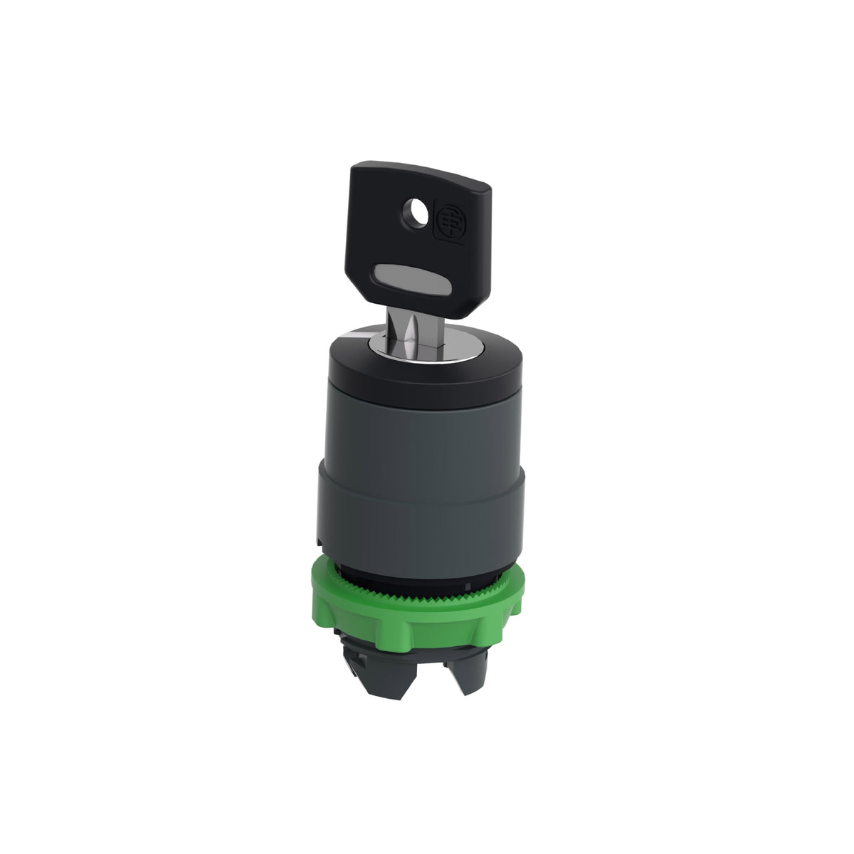 Cabeza Selector con Llave-2 Posiciones-Ø 22-Negro Schneider Electric ZB5AG4