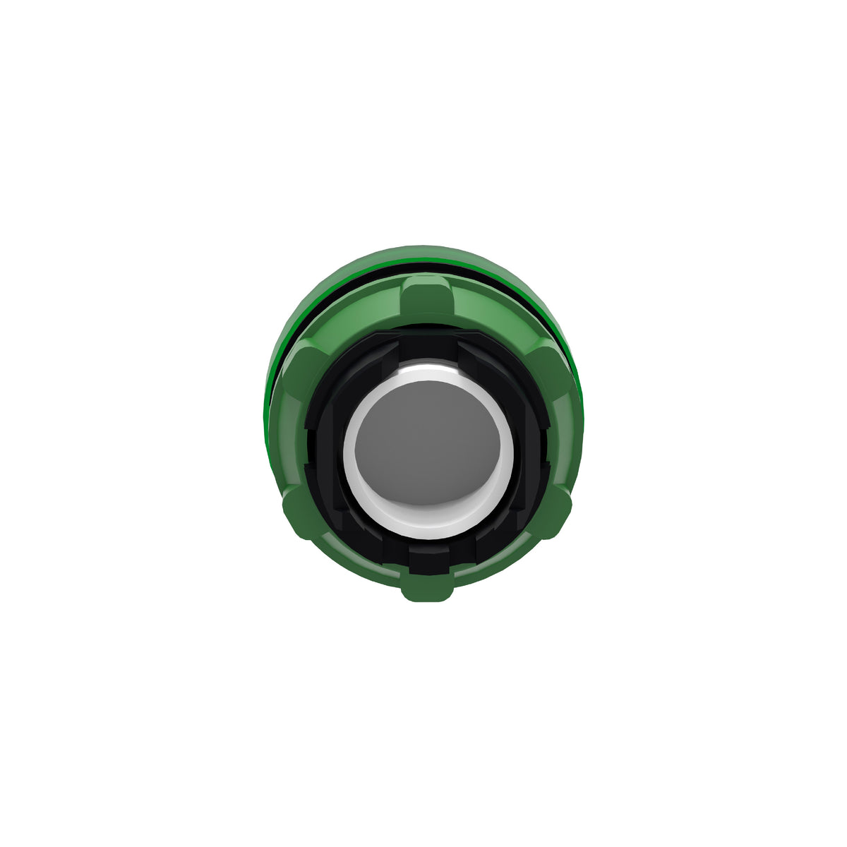 Cabeza Piloto Luminoso-Ø 22-Redonda-Lentes Lisas Verdes Schneider Electric ZB5AV03