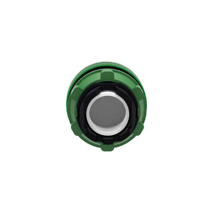 Cabeza Piloto Luminoso-Ø 22-Redonda-Lentes Lisas Verdes Schneider Electric ZB5AV03