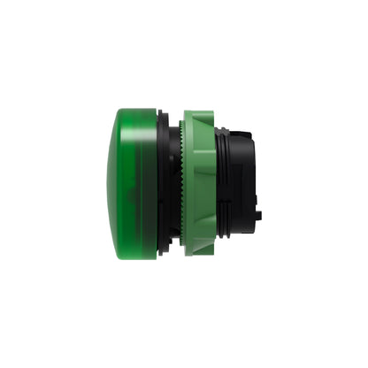 Cabeza Piloto Luminoso-Ø 22-Redonda-Lentes Lisas Verdes Schneider Electric ZB5AV03