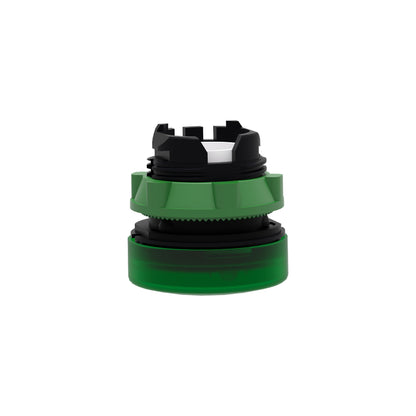 Cabeza Piloto Luminoso-Ø 22-Redonda-Lentes Lisas Verdes Schneider Electric ZB5AV03