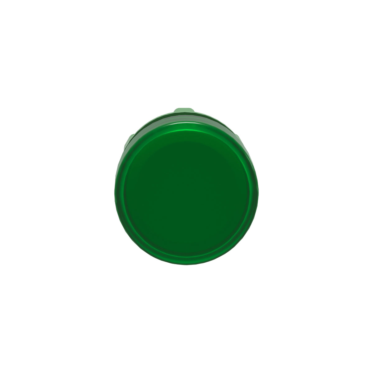Cabeza Piloto Luminoso-Ø 22-Redonda-Lentes Lisas Verdes Schneider Electric ZB5AV03