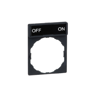 Portaleyenda 30 X 40 MM Estándar-Ø 22-con Leyenda Desactivar-Activar Schneider Electric ZBY2367