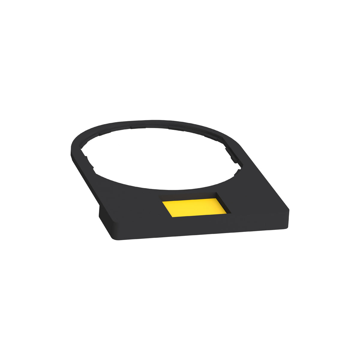 Portaetiqueta 30 X 40 MM Estándar-Ø 22-con Leyenda para Grabado Schneider Electric ZBY4101