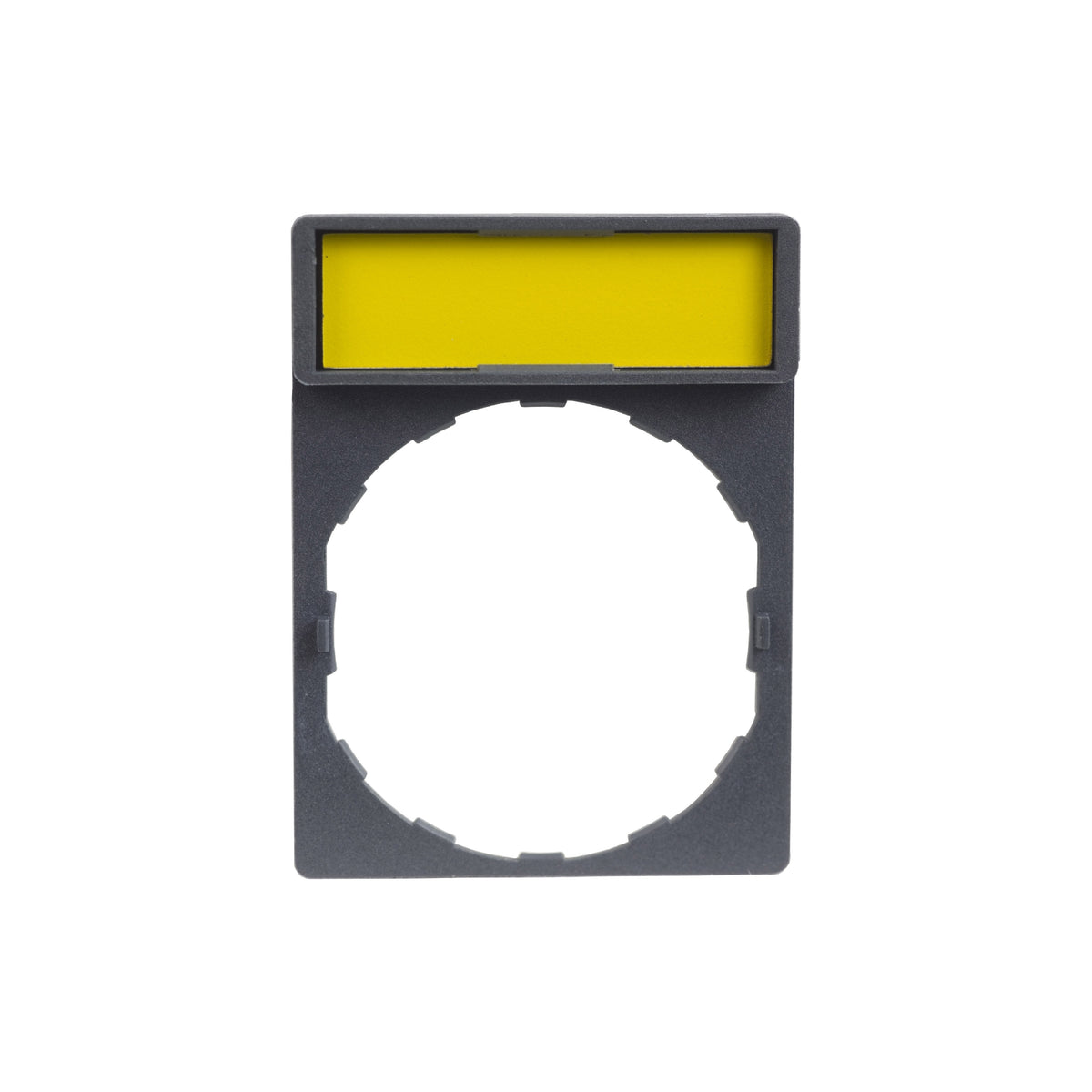Portaetiqueta 30 X 40 MM Estándar-Ø 22-con Leyenda para Grabado Schneider Electric ZBY4101