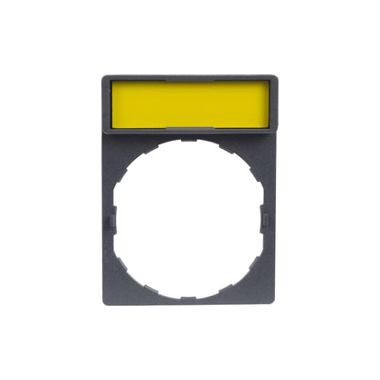 Portaetiqueta 30 X 40 MM Estándar-Ø 22-con Leyenda para Grabado Schneider Electric ZBY4101
