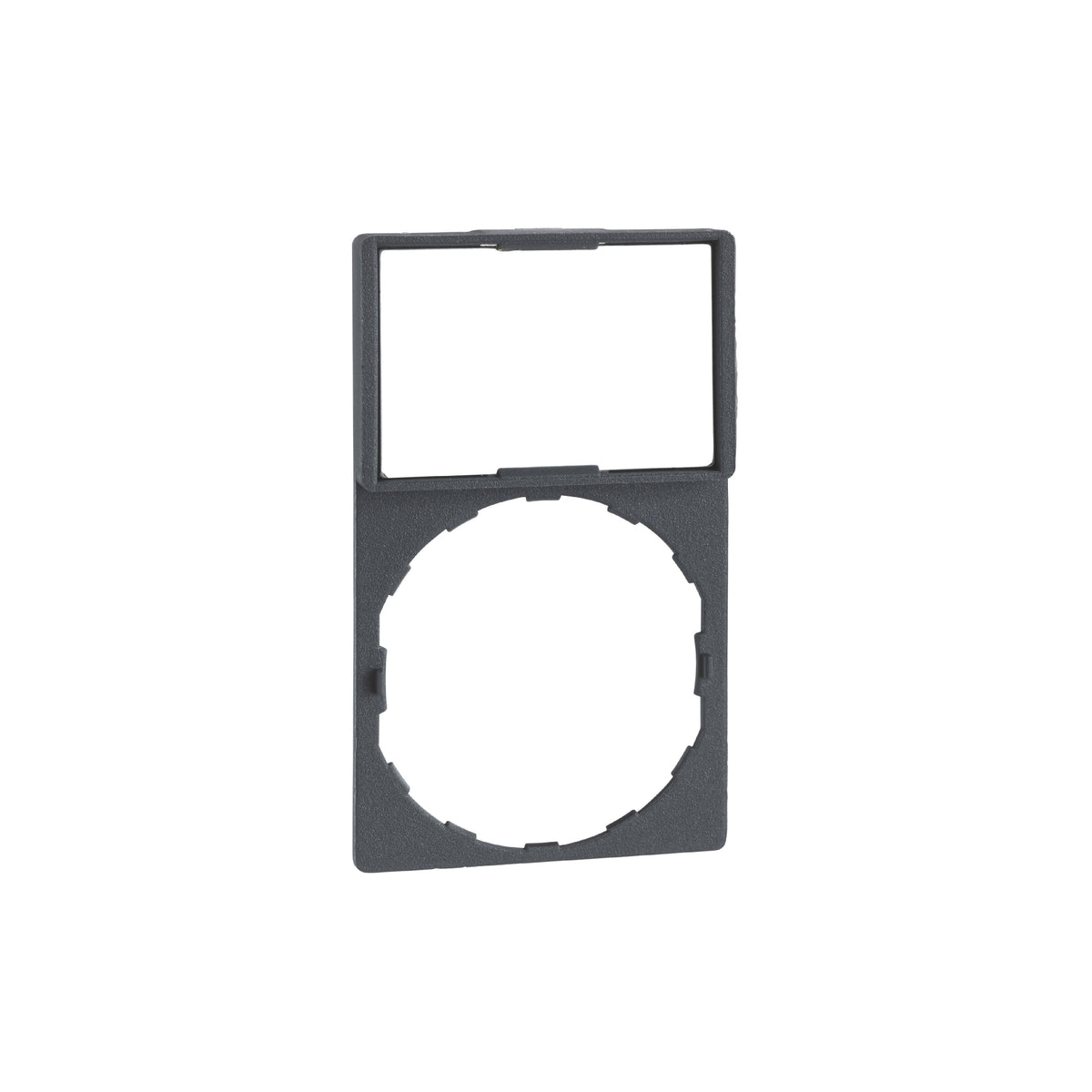 Portaetiqueta 30 X 50 MM Estándar-Ø 22-con Leyenda en Blanco Schneider Electric ZBY6101