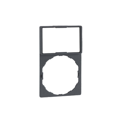 Portaetiqueta 30 X 50 MM Estándar-Ø 22-con Leyenda en Blanco Schneider Electric ZBY6101