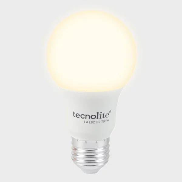 241-A19-LED-010-30-3-Foco ahorrador LED-A19 E27 Luz cálida-8.5W Hidrus I Tecnolite