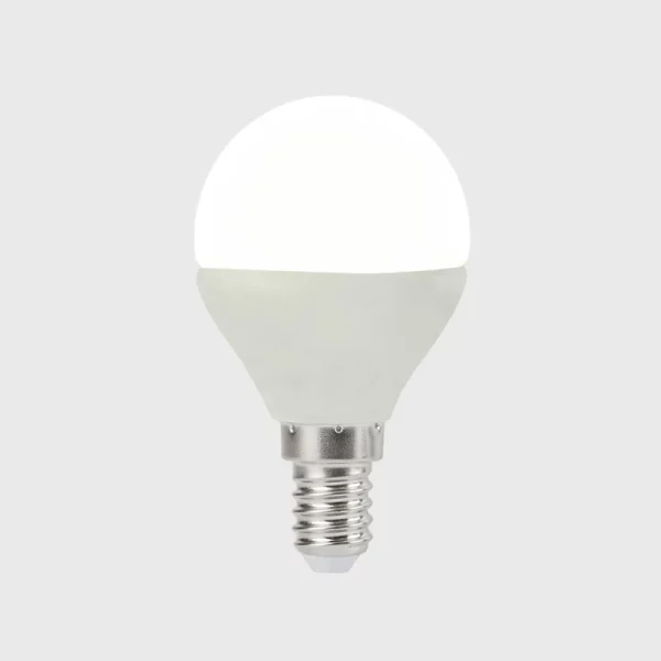 241-G45E14-LED-4W-30Foco LED tipo Globo E14 Luz cálida 4W Tecnolite