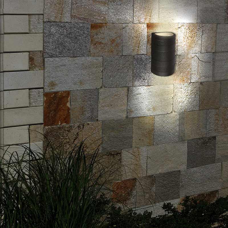 Lampara de exterior led modelo WURREN para sobreponer en muro luz calida –  Lumi Material Electrico