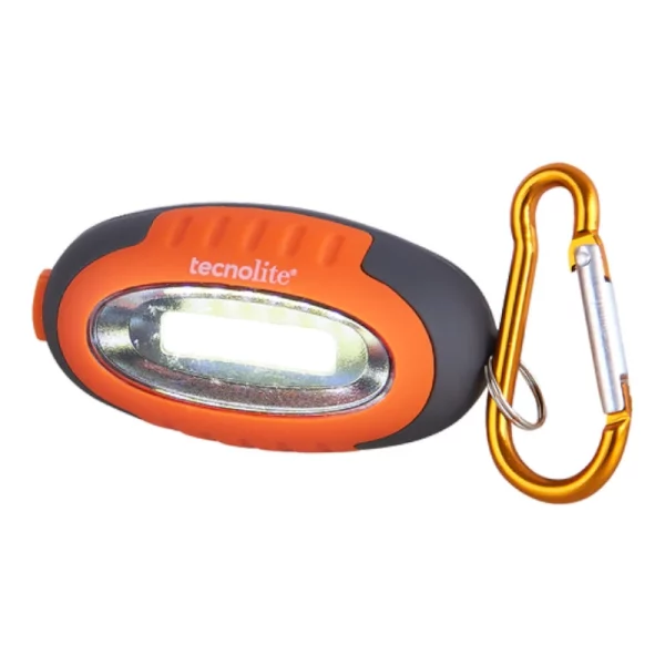 241-LT7070NA-2C-Lámpara LED portatil Luz fría 0.5W Naranja Tecnolite