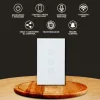 241-TSWI3MVBTCW-Apagador inteligfente WIFI 3 botones Blanco Tecnolite connect
