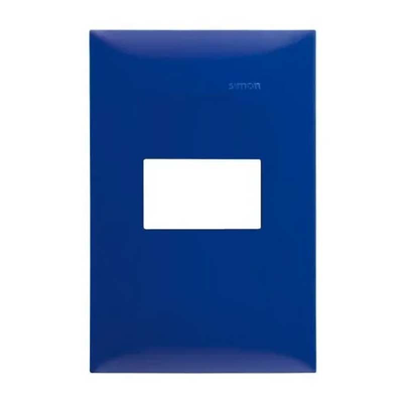 Placa de 1 módulo | Color azul marina | Simon 25 Plus | Simon