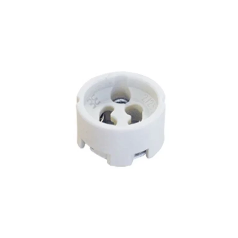 525-SQ-GU10-Socket para foco GU10 Blanco Illux