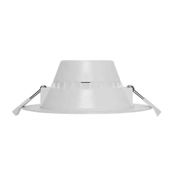 Lámpara techo empotrar SMD LED 10W 6500K 100-240V IP30 Blanco Illux