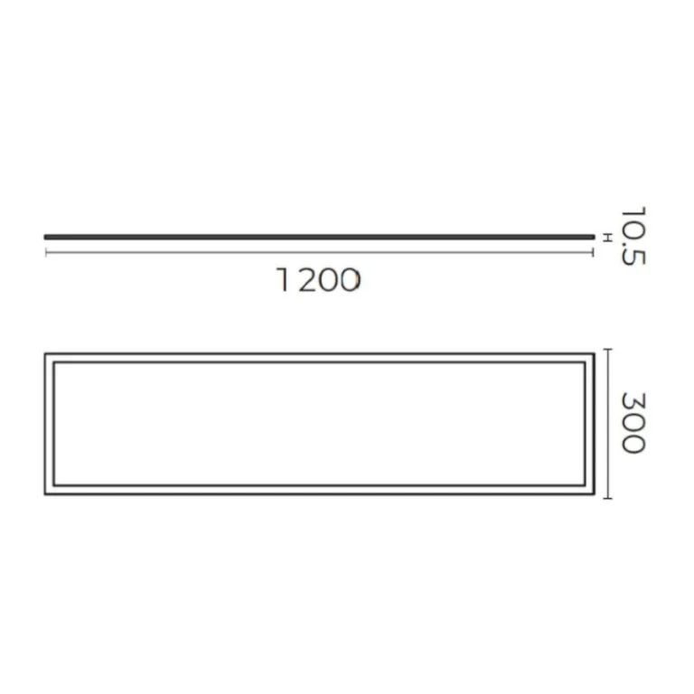 525-TL-1039.B65-Panel LED Luz fría 40W Blanco Illux