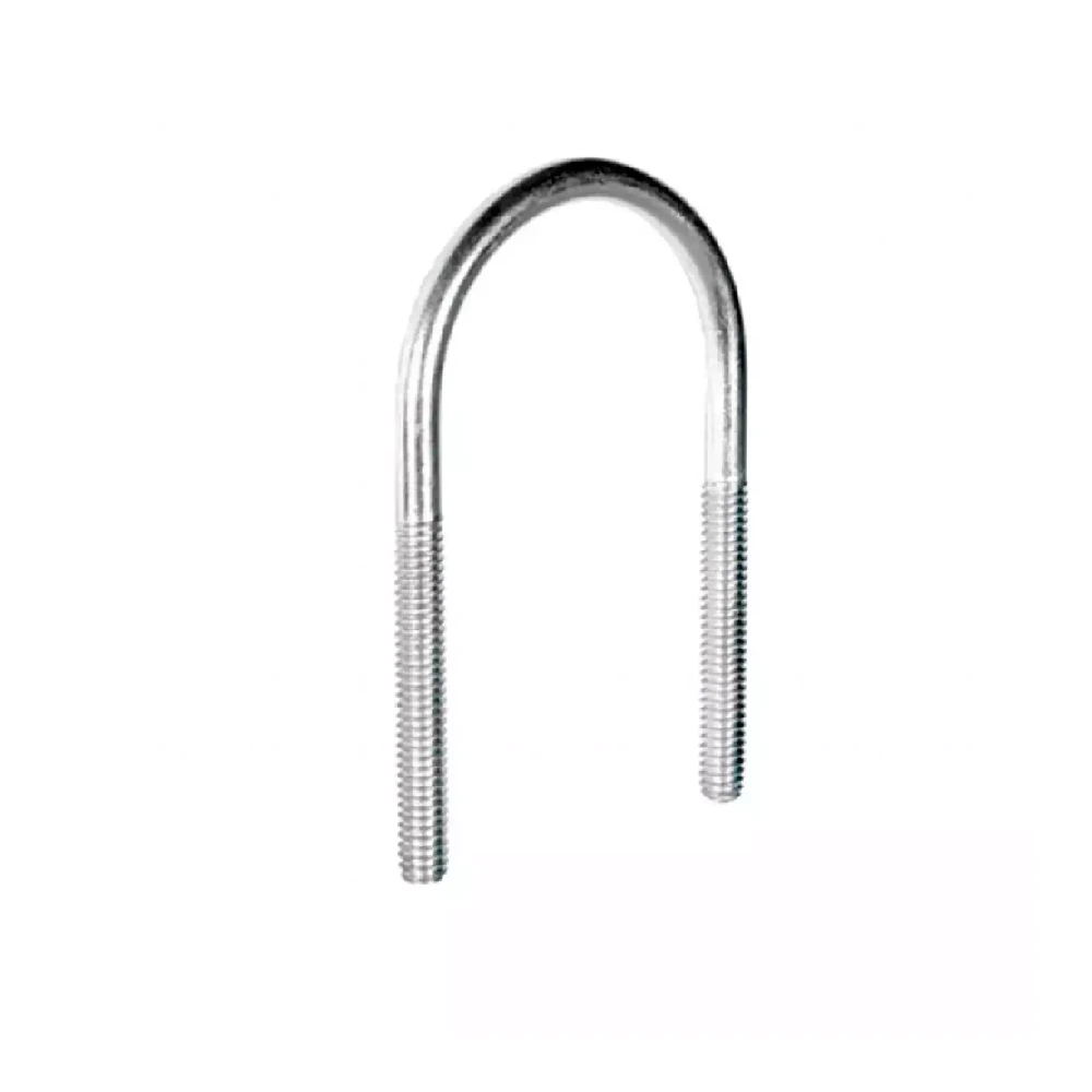Abrazadera Tipo U De 1 1 4 Electro Zinc no Incluye Tuercas Charofil 