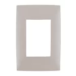 CI7-PLA03-0WS-Placa de 3 módulos color Gris mate Línea Cien Leviton