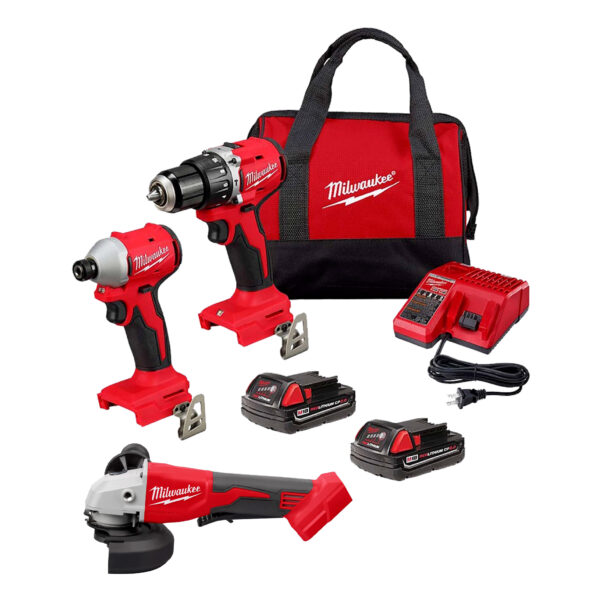 Combo Rotomartillo y Llave de Impacto M18 + esmeril
