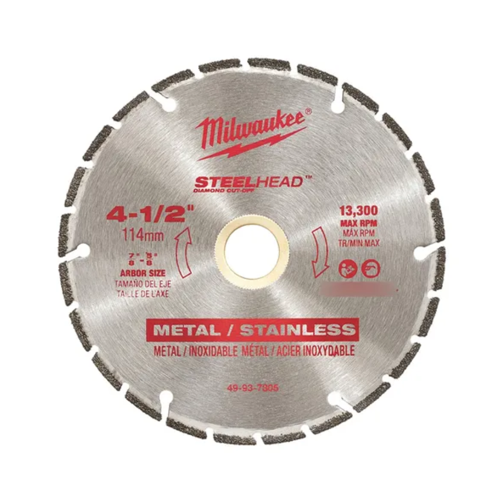 DISCO DE CORTE METAL MILWAUKEE 49-93-7805 DISCO DE CORTE METAL MILWAUKEE 49-93-7805