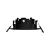 Empootrados LED Luz calida 15W Negro Illux