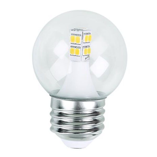 241-G45-LED/2.5W/30 Foco LED tipo de bulbo G | E27 | 2.5W | 3000K | Tecnolite