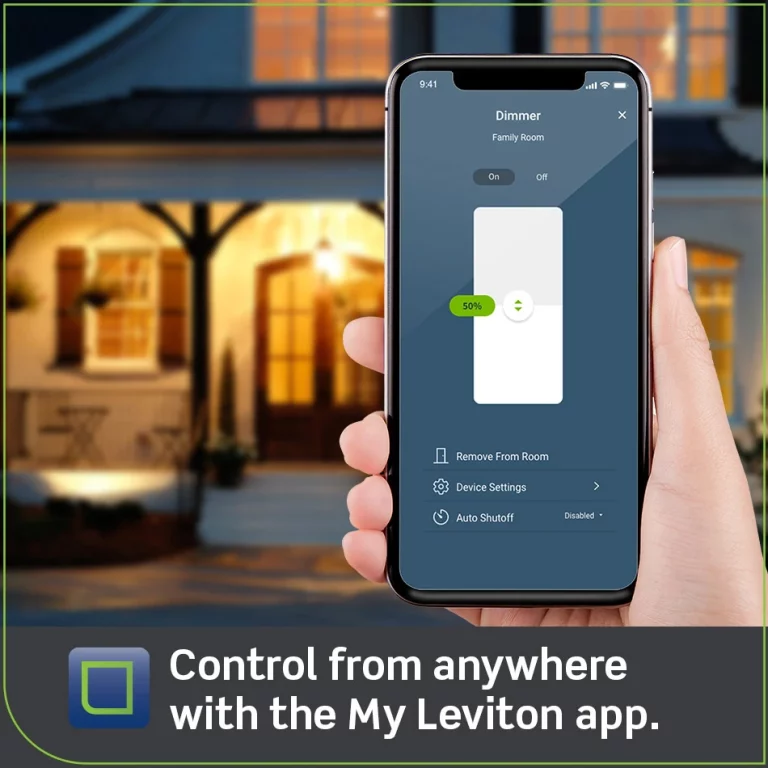 Interruptor Atenuador Wi-Fi 600W Decora Smart Leviton