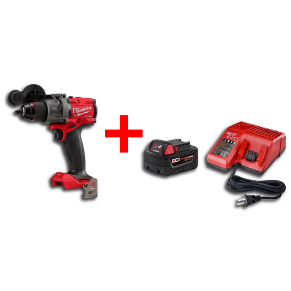 KIT MARTILLO PERFEORADOR M18 FUEL CON BATERIA MILWAUKEE
