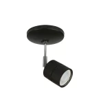 Lámpara de Techo Dirigible tipo Spot para Interior Base GU10 6W Negro Tecnolite