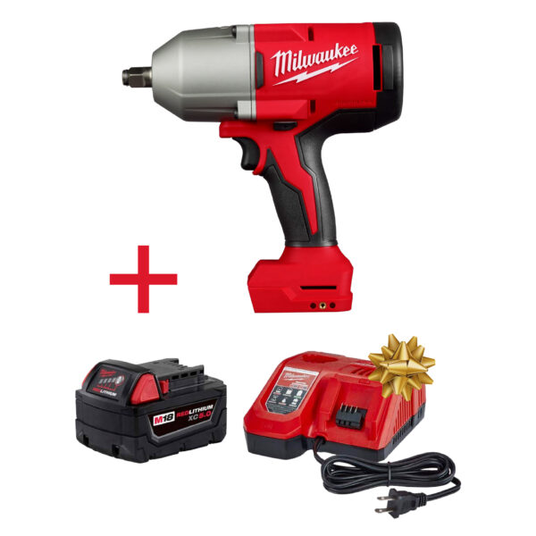 Llave de Impacto M18 + kit batería y cargador