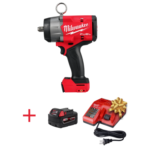 Llave de impacto M18 Fuel + Bateria y cargador 2966-20 milwaukee